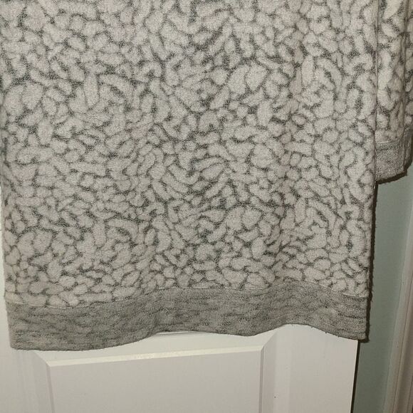 Lou & Gray Cozy Gray Textures Sweater Dress - Picture 10 of 12